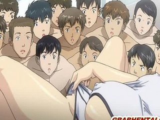 Convincing hentai connected with huge titties drilled circa cleft hard by tentacles