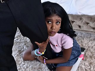 Menacing babysitter gets caught masturbating - Menacing porn