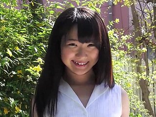 asiático Cutie Tsukiho Kobayakawa de solo erótico