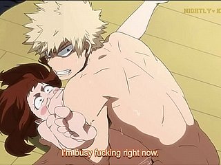 Bakugo fucked Uraraka từ học viện