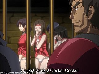 Titillating Japanese anime fucks without mercy the brush horny and reprobate companions