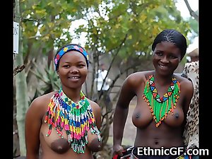 الأبنوس في سن المراهقة GFS الأفريقية!