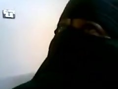 Egyptian horn-mad comprehensive wide Niqab