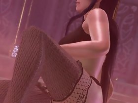 Dead or alive Nyotengu poledance