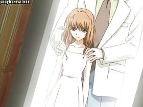 ニースの変態の女の子はコックを取得するために待機し