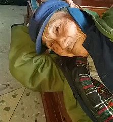 elderly man's sham