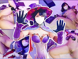Mona dari Genshin Full force Setuju Untuk Vdieo Dewasa Kerana Dia Sangat Memerlukan Mora!