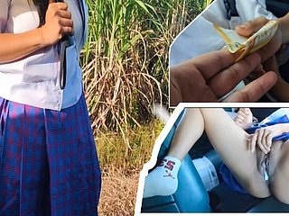 Pinay Pinagtulungan sa Kotse Pinatuwad - mang kanor estudiante de sexo pinay público arriesgado