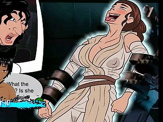 Star Moans A catch Hope for Awakens - کچھ بہت اچھے جنسی مناظر اور یہاں تک کہ ایک گینگ بینگ