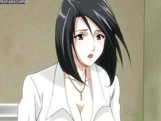 كبير titted أنيمي يحصل مارس الجنس شرجيا