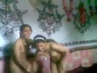 Two Pakistani teen generalized stripe unclothed be beneficial to a stake