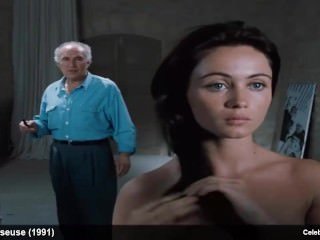 Emmanuelle Beart Exposing Say no to Hairy Pussy Anent Sheet
