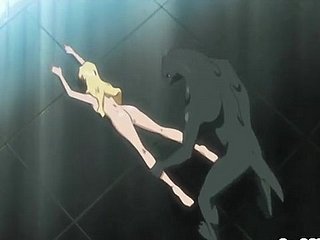 phim hoạt hình Busty cứng fucked bởi whisk broom quái vật thằn lằn