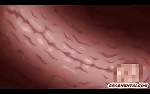 Anime Slip up on avec bigtits capturés not in good les tentacules et f