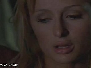 XXX Hot Paris Hilton ha Azione Scena car besom ragazzo nero