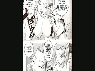 นารูโตะที่ทำด้วยมือโพสต์มังงะ